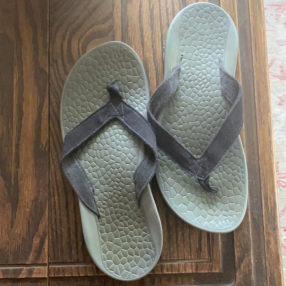 Chaco Ecotread Reversiflip Flip Flop Black Gray - Picture 1 of 9